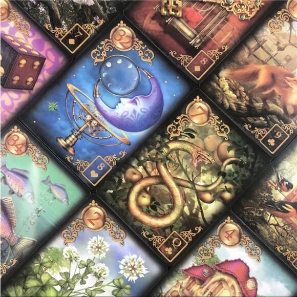 Gilded Reverie Lenormard Oracle Card Deck By Ciro Marchetti - Picture 5 of 6